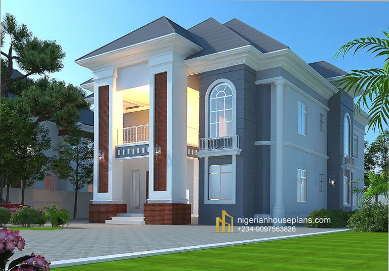 Bedroom Duplex Ref Nigerian House Plans