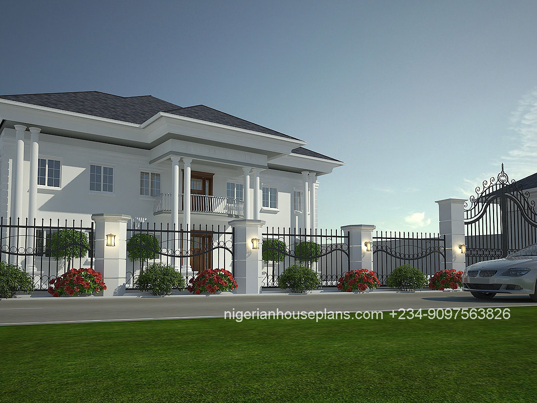 4 Bedroom Duplex (Ref: 4011) - NigerianHousePlans