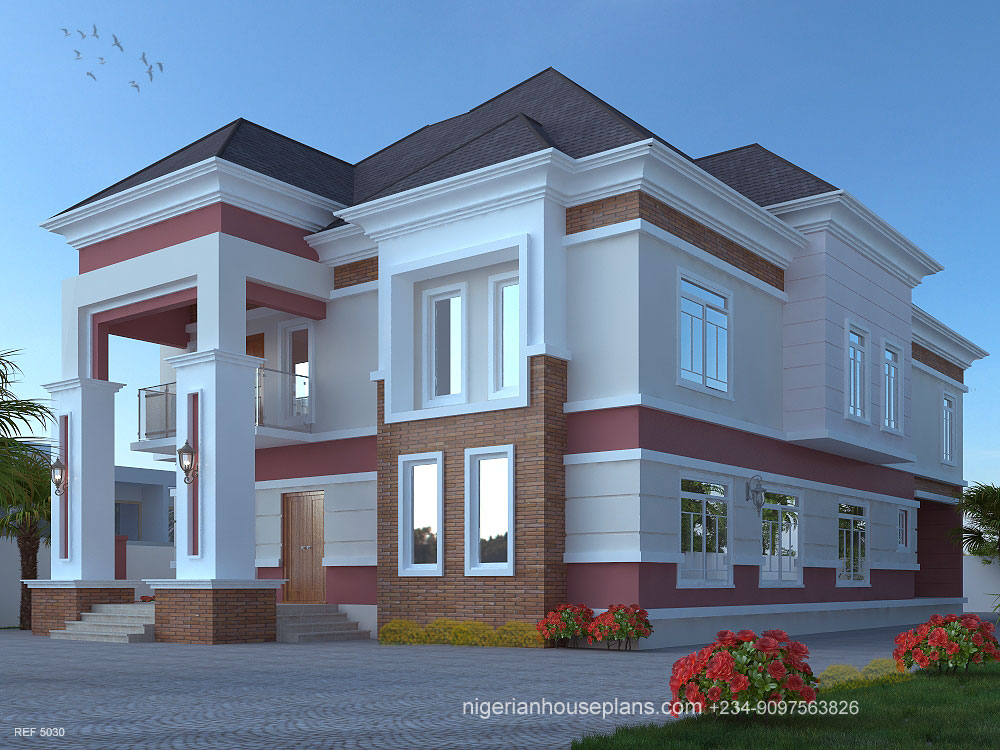 5 Bedrooms Archives Nigerianhouseplans