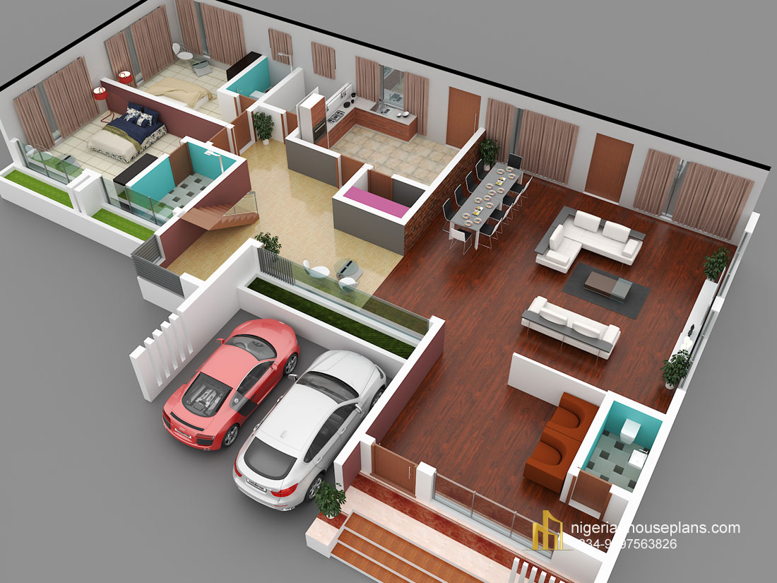 6 Bedroom Duplex With Pent Floor Cs
