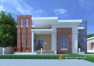 4 bedroom bungalow (CS 4083) - NIGERIAN HOUSE PLANS