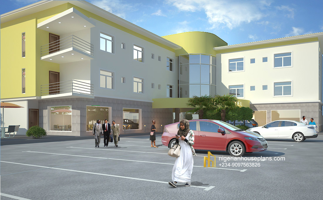30 Room Hotel Design Custom 1022 Nigerian House Plans