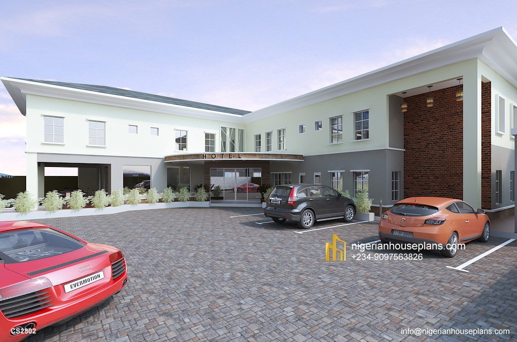 Hotel Design Cs 2802 Nigerian House Plans