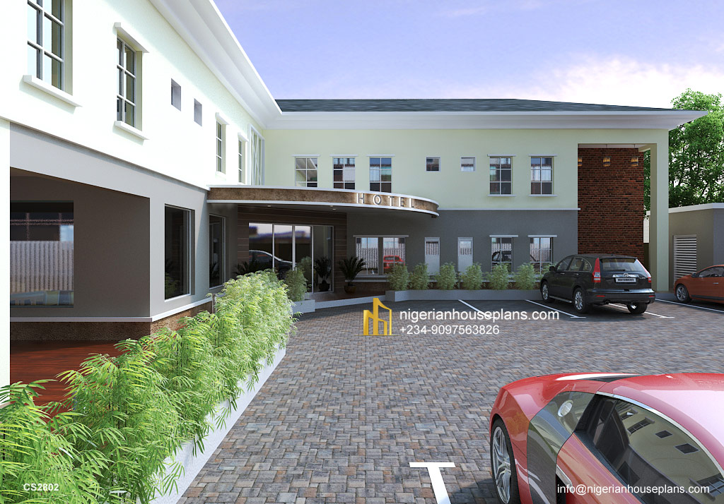 Hotel Design Cs 2802 Nigerian House Plans