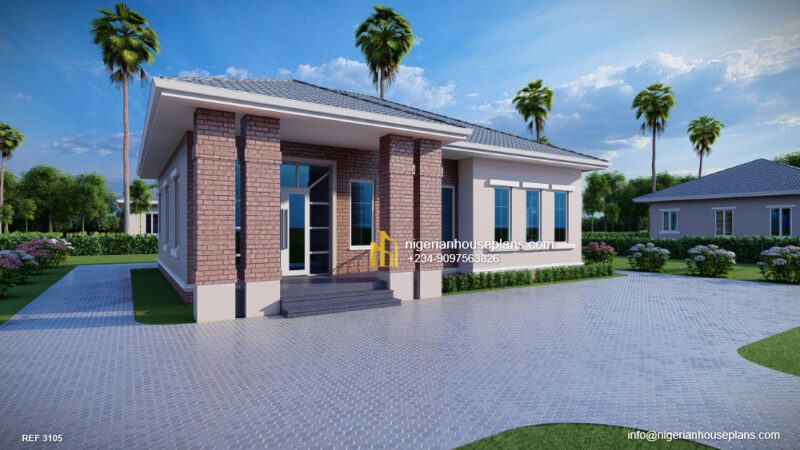 3 bedroom bungalow (Ref. 3105)