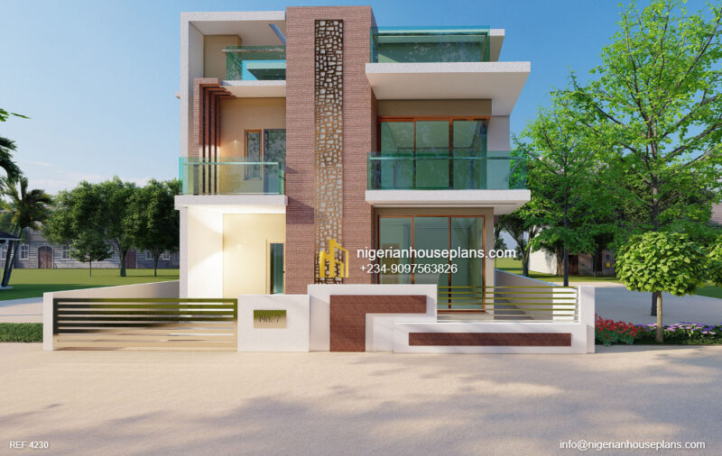 4 bedroom duplex with pent (Ref 4230)
