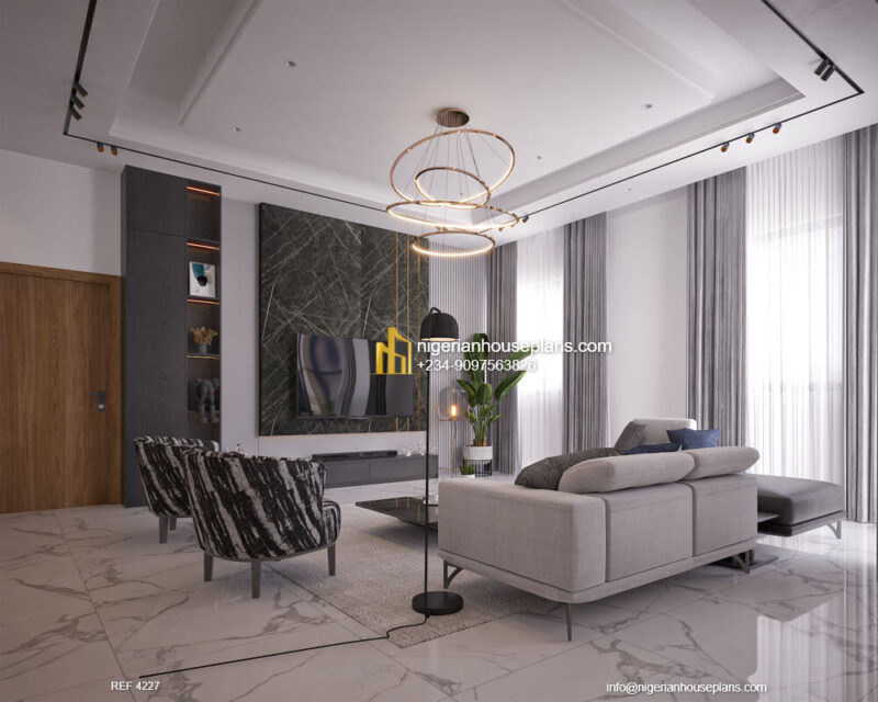 Maisonette Apartment Interior (Ref. 4227) - NIGERIAN HOUSE PLANS