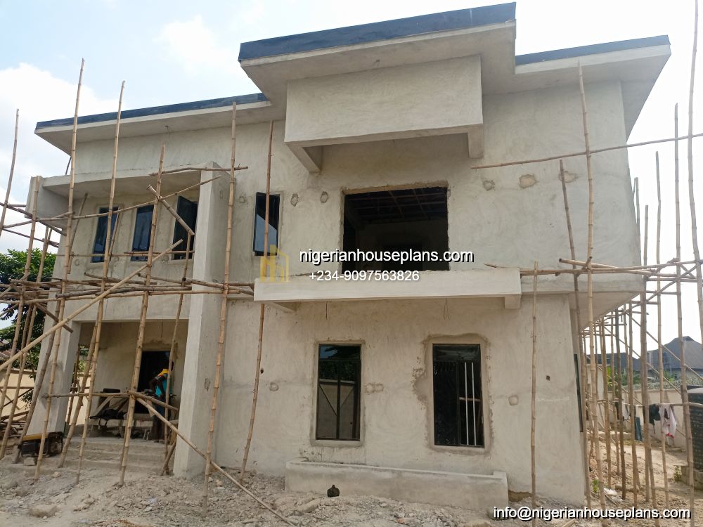 Residential building built at Eneka Port Harcourt